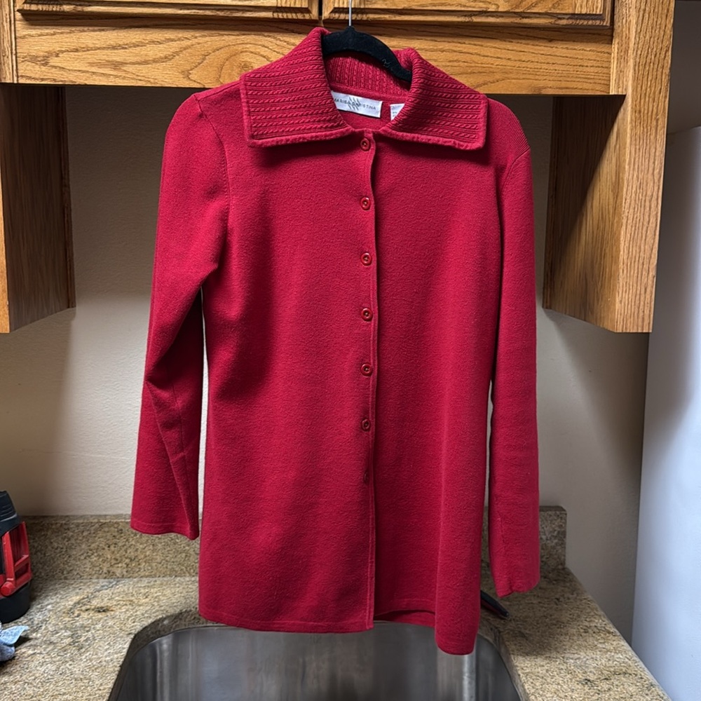 Elegant Red Sweater